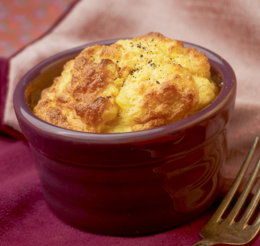 Soufflé de pommes de terre au poisson